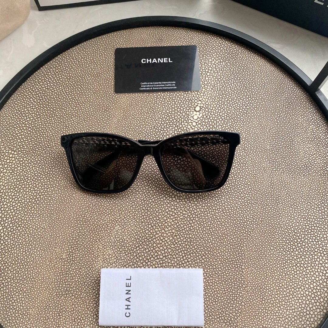 954D356C-692D-2ACF-CC09-4AE9764B5C26.jpg CHANEL Sunglasses - Image 1