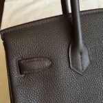 Cafe Color AAA Hermes Birkin 30cm Counterfeit Bag - Image 5