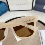 Gucci acetate sunglasses with logo - Image 4