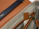 Top Quality Fake Chloe Penelope Medium Shoulder Bag in Brown Grained Calfskin - Image 9