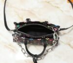 LV X TM Multicolored Onthego East West Chain In Black - Image 5