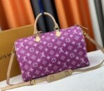 Louis Vuitton Speedy P9 Bandouliere 40 Bag In Pink Purple - Image 4