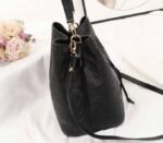 Louis Vuitton Monogram Empreinte NeoNoe MM Bag In Black - Image 4