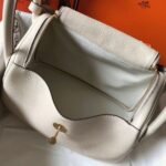 Fake Hermes Lindy 30cm bag in beton color - Image 3