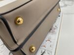 Grey Calfskin Fendi Peekaboo ISeeU Small Imitation Bag - Image 9