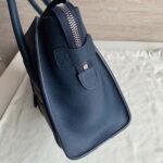 Celine Micro Luggage Tote Bag Imitation in Navy Blue - Image 2