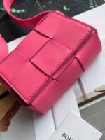 Top Quality Knockoff Bottega Veneta Candy Cassette Bag In Cranberry - Image 9