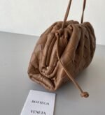 Replica Bottega Veneta Mini Pouch with Strap Caramel - Image 2