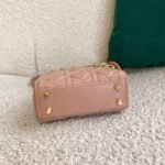 Dior Lady Dior Micro Bag Faux in Poudre Cannage Lambskin - Image 8