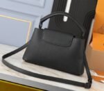 Louis Vuitton Capucines East-West MM Handbag In All Black - Image 2