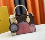 Louis Vuitton X YK Monogram Canvas Onthego PM Tote In Pumpkin