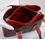 Louis Vuitton Monogram Canvas Soufflot BB Bag In Cerise Red - Image 5