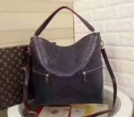 Louis Vuitton Monogram Empreinte Melie Hobo In Navy Blue