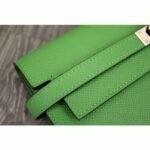 Bamboo designer replica Hermes Kelly Longue wallet - Image 8