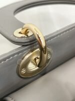 Dior Small Lady Dior My ABCDior Bag Fake in Steel Grey - Image 7