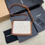 Fake Saint Laurent Small Solferino Bag Canvas - Image 4