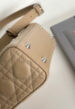 Dior Small Lady Dior My ABCDior Bag Replica in Beige Cannage - Image 7