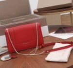 Replica Bvlgari Serpenti Forever Small Cross-body Bag Red Calfskin - Image 3