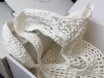 Prada Large Tote Bag Replica in White Woven Raffia - Image 10
