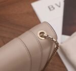 Fake Bvlgari Serpenti Forever Small Crossbody Bag Beige Leather - Image 8