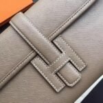 Etoupe knockoff Hermes Jige Elan 29 clutch bag - Image 7