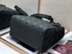 Dior Lady Dior Medium Bag Replica in Black - Image 10