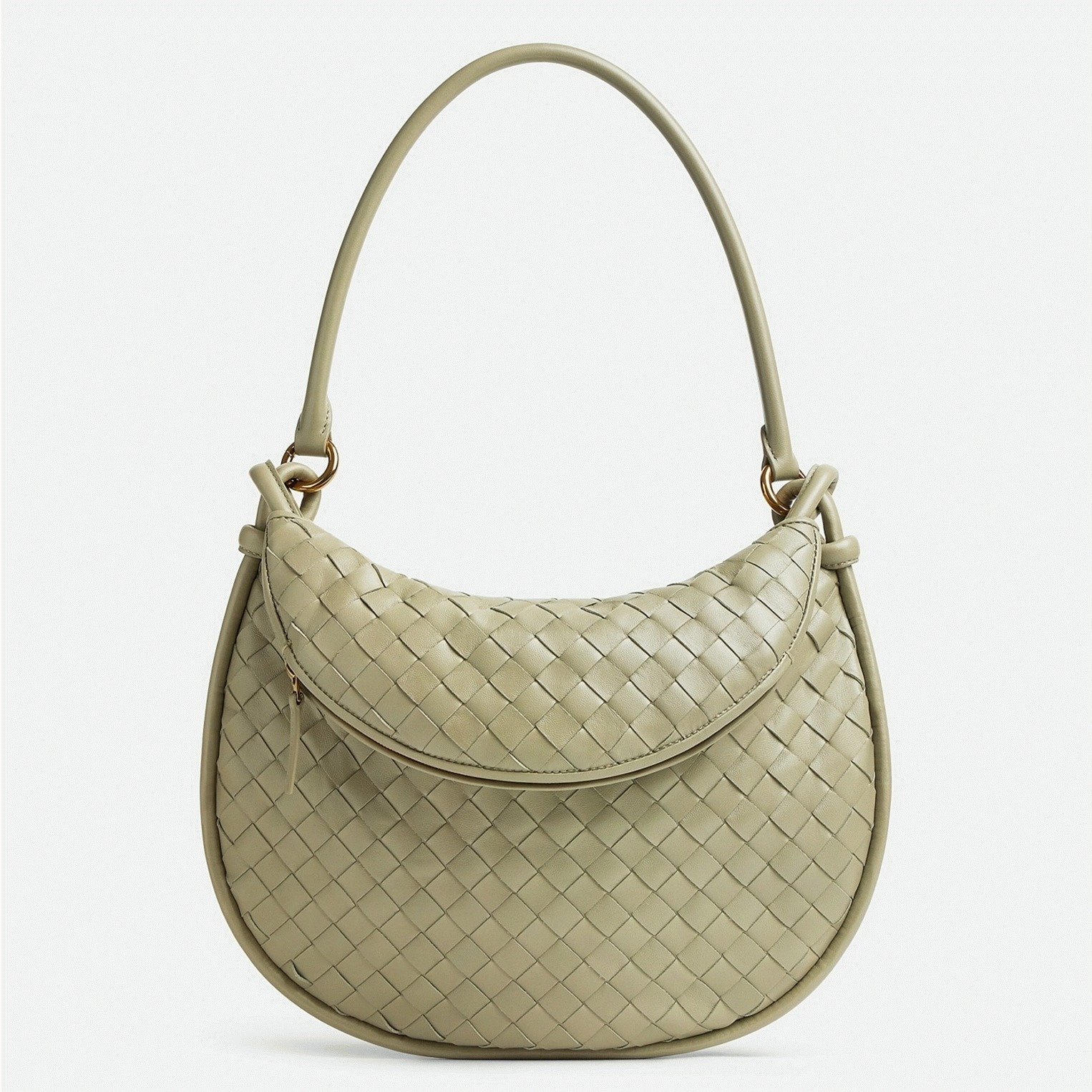 98A82FEB-FFF6-660B-75A6-5464CF9A6DC0.jpg Fake Bottega Veneta Gemelli Medium Bag Travertine - Image 1