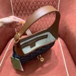 Gucc1 denim handbag - Image 6