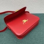Top Quality Fake Celine Triomphe Large Bag In Red - Image 3