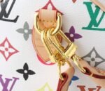 LV X TM Multicolored Speedy Bandouliere 30 In White - Image 7