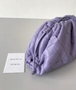 Knockoff Bottega Veneta Mini Pouch with Strap Wisteria - Image 3