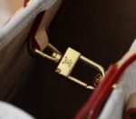 X TM Monogram Cherry Canvas Onthego MM In White Style 1 - Image 7