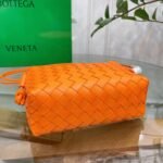Faux Bottega Veneta Loop Small Bag Orange - Image 8