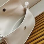 White Prada Cleo Flap Bag Replica - Image 4