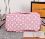 Louis Vuitton Seasonal Escale Neverfull MM Tote In Rouge Red - Image 6