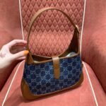 Gucc1 denim handbag - Image 2