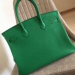 Bamboo Tone Knockoff Hermes Birkin 30cm Purse - Image 5