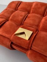 Top Quality Faux Bottega Veneta Chain Cassette Bag In Maple - Image 9