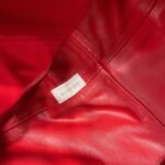 Fake Bottega Veneta Large Pouch Clutch Bag Red - Image 6