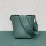 Top Quality Replica Celine Sangle Small Bucket Bag In Celadon Calfskin - Image 4