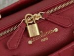 Louis Vuitton Monogram Empreinte Speedy Bandouliere 25 Handbag In Bordeaux - Image 6