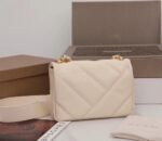 Knockoff Bvlgari Serpenti Cabochon Small Bag White Leather - Image 4