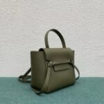 Celine Belt Nano Bag Fake in Army Green - Image 6