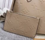 Louis Vuitton Monogram Empreinte Neverfull MM Tote In Beige - Image 3