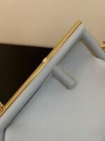 Top Quality Fake Fendi First Medium Bag In Light Blue Nappa Leather - Image 6