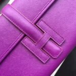 Cyclamen Replica 1:1 Hermes Jige Elan 29 Bright Pink Clutch - Image 6