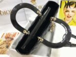 Dior Lady Dior Large Bag Replica in Black - Image 10