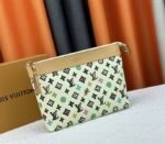 Louis Vuitton Monogram Craggy Voyage Souple Pochette In Vanilla - Image 2