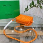 Faux Bottega Veneta Loop Small Bag Orange - Image 2