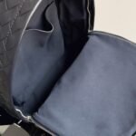 Fake Bottega Veneta Small Backpack Dark Blue - Image 7